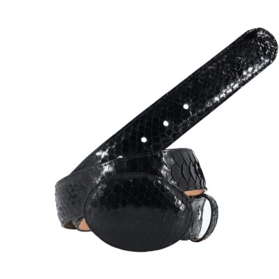 CINTURON VAQUERO PARA HOMBRE EN PIEL DE PITON.